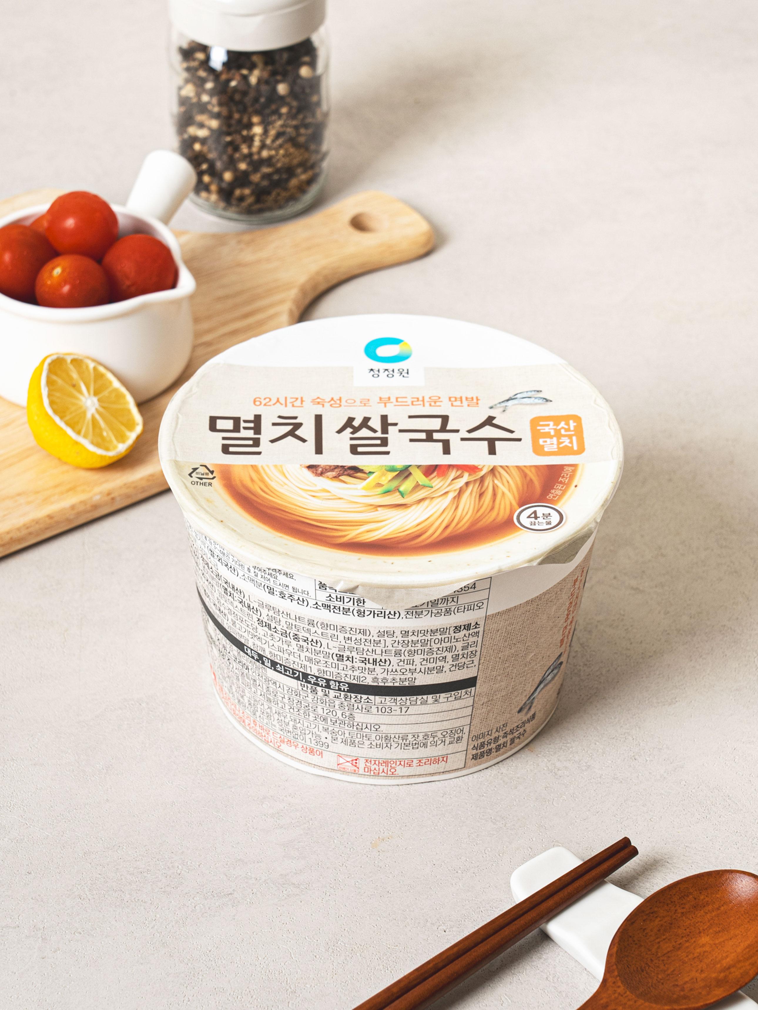 Рисовая лапша с анчоусами Chungjungone 92 г 1ea