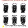 4 5 7 Button Zinc Alloy Leather Car Key Case For Hyundai Sonata Sel Ev 6 Ev 8 Ioniq 5 Nexo Dn8 Tucson Santa Fe Nx4 Staria Ioniq