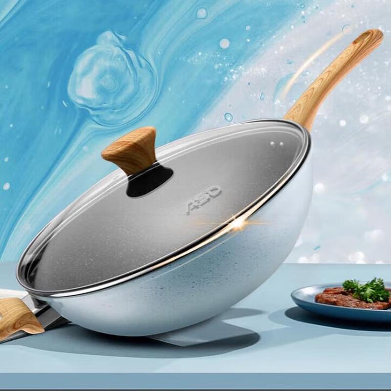 ASD Anjia Crystal Non-Stick Wok