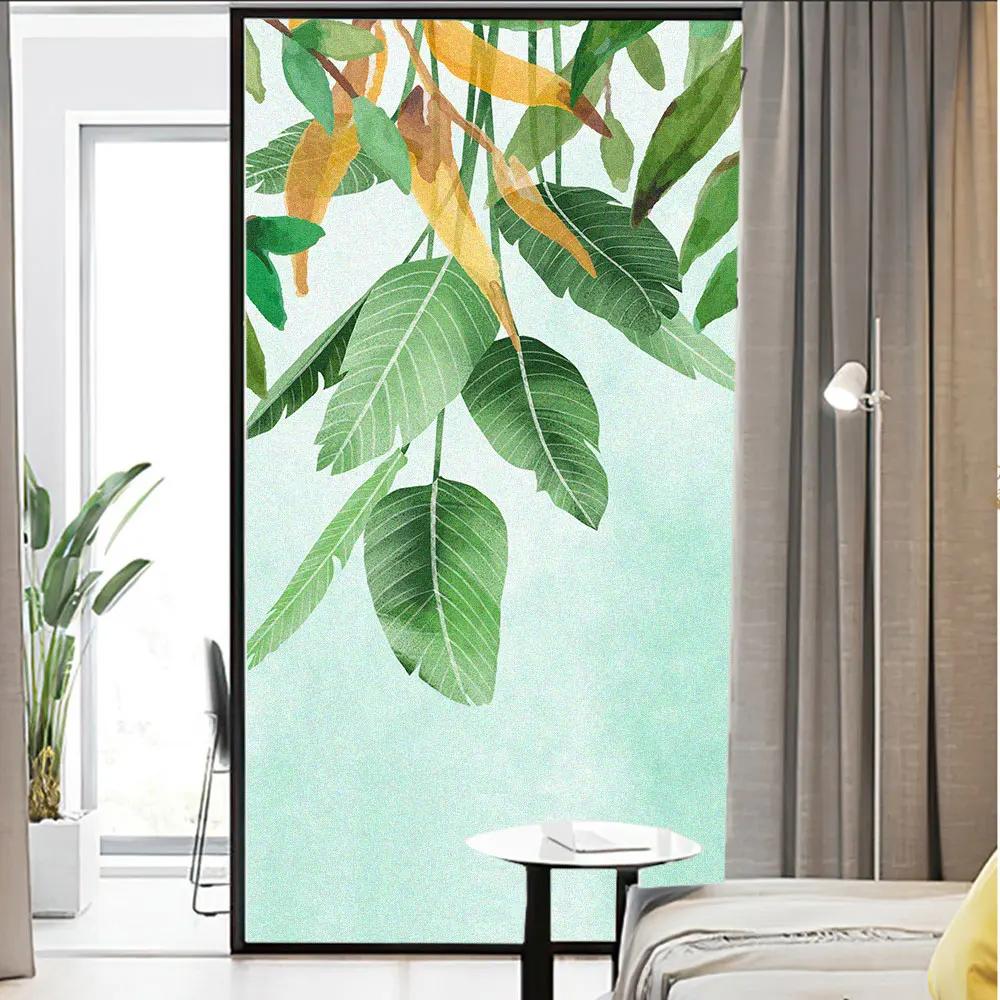 

Static Cling Window Film Privacy Non Adhesive Glass Sticker Heat Control Window Coverings Window Tint for Homedecor 40x60cm