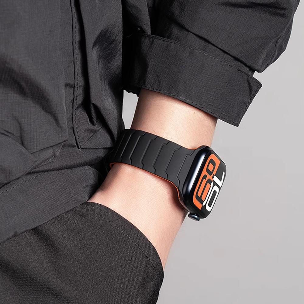 Magnetic Straps For Apple Watch 11 Band 46mm 42mm 45mm 44mm 40 41 Link Bracelet correa IWatch Series SE 10 9 8 7 6 5 Ultra3 49mm