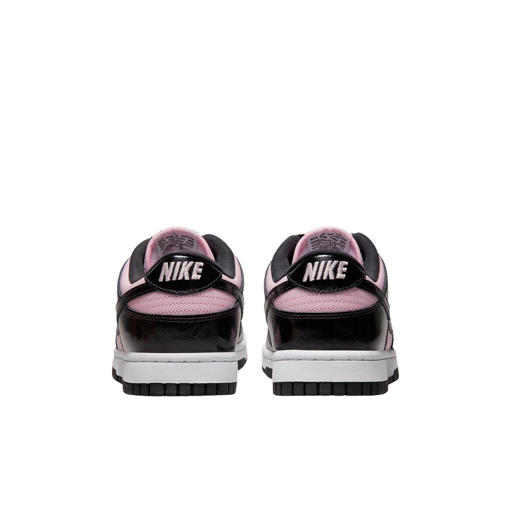 Nike Dunk Low Pink Foam Black Women Sneakers White DJ9955-600