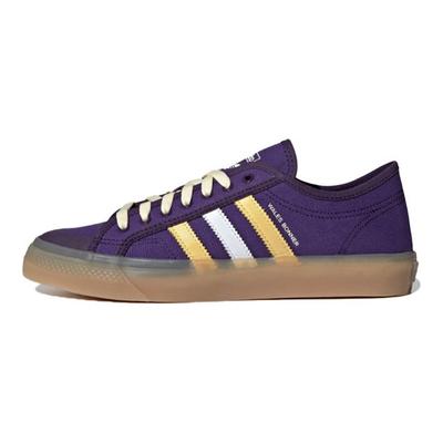 Wales Bonner X Nizza Low Unity Purple Unisex Sneakers Yellow Gold-Metallic G58134