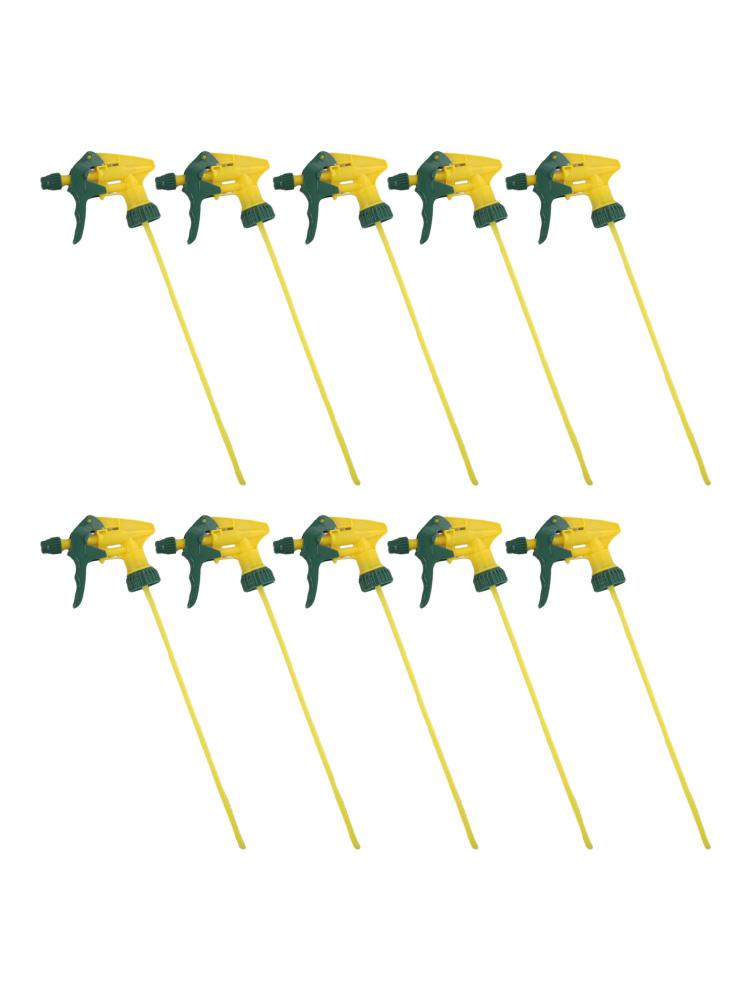 Replacement Trigger Sprayer Nozzles Set of 10 Adjustable Stream and Mist Nozzles for Efficient Cleaning Tasks At Home or Office