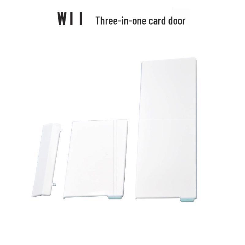 

Замена пылезащитной крышки слота расширения и карты «три в одном» для WII