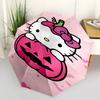 1pc Hello Kitty HalloweenOpen/Close Umbrella-Windproof, Compact Travel Umbrella, Sturdy 8-Rib Shaft1209