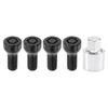 AC34- Wheel Stud Bolt Locks 14X1.25MM For BMW High Security Type Wheel Lock Set 36136792851