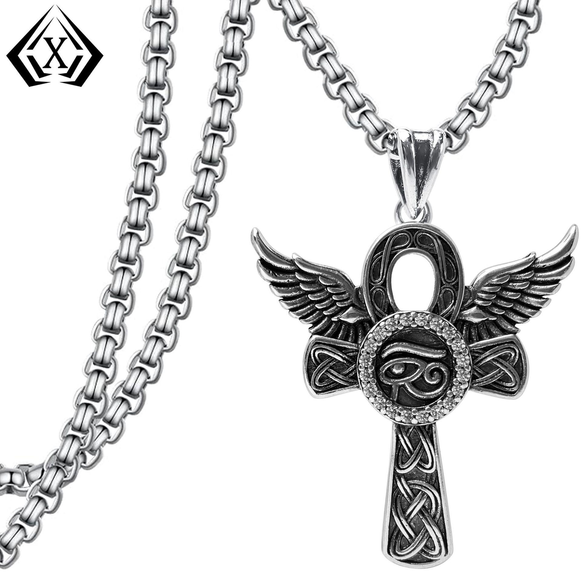 Европейско-американский готический панк кулон-ожерелье с подвеской-любопытством