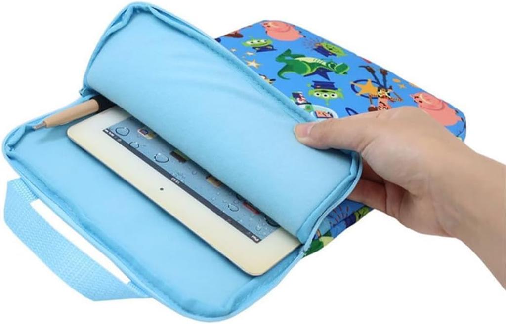 Marushin Tablet Disney Toy Story Happy Fits in a School Bag with Cute for Elementary School Boys and Model 2065039400 Case, Friends, 10.2-inch,