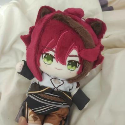 20CM Genshin Impact Shikanoin Heizou Baumwollpuppe Mädchen Plüschtiere Student Plüschpuppe Entzückende Köstlichkeit Pelzige Ohren Weihnachtsgeschenk