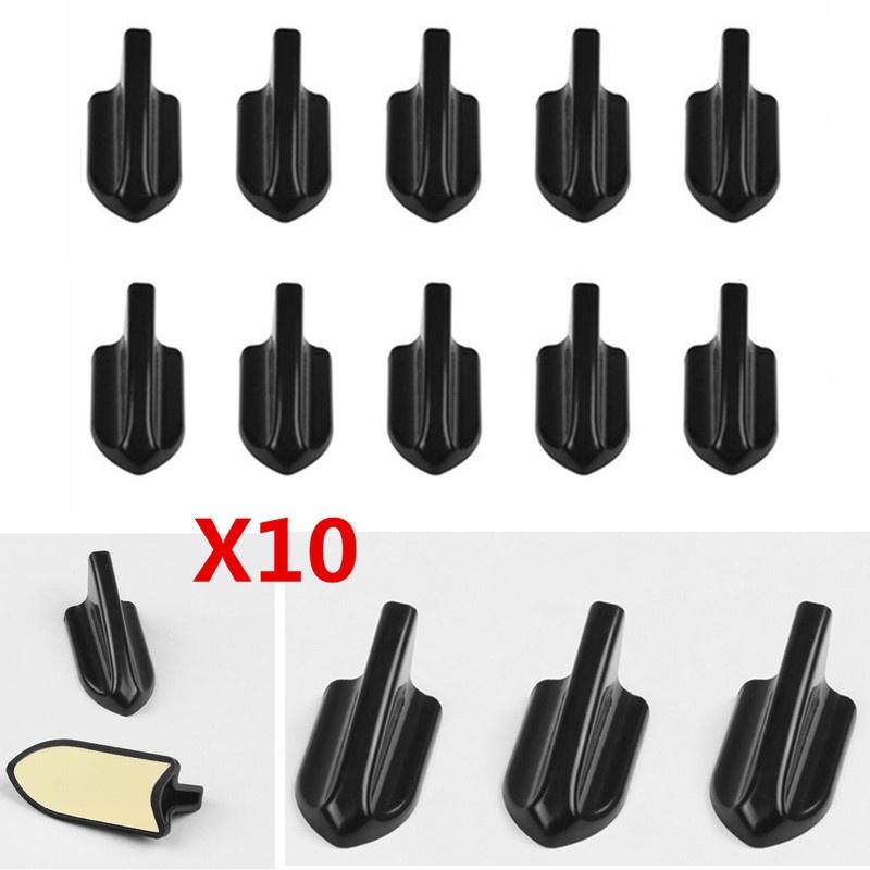 Vortex Spoiler Wing Generator Kit 10X Car Decor Suv Roof Fins Bumper Shark Front