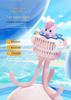 Silent Octopus Leafless Rechargeable Stroller Fan - Portable Desktop & Pushchair Stand, Brushless Small Fan