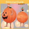 Halloween Pumpkin Dress Inflatable Costume With Cartoon Character For Walking