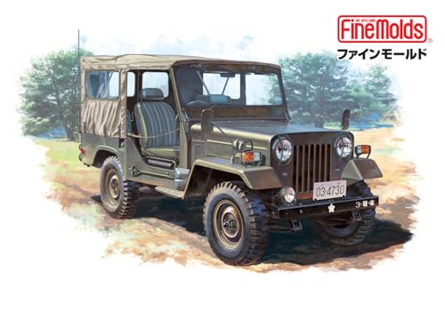 Fine Molds 1/35 Scale JGSDF Type 73 Light Truck Canvas Top Plastic Model MJ01 (Military)