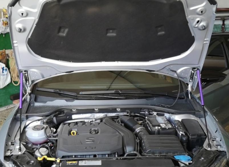 USYM3 for SEAT Leon MK3 2012-2020 Front Bonnet Hood Modify Gas Struts Lift Support Shock Damper Accessories Absorber