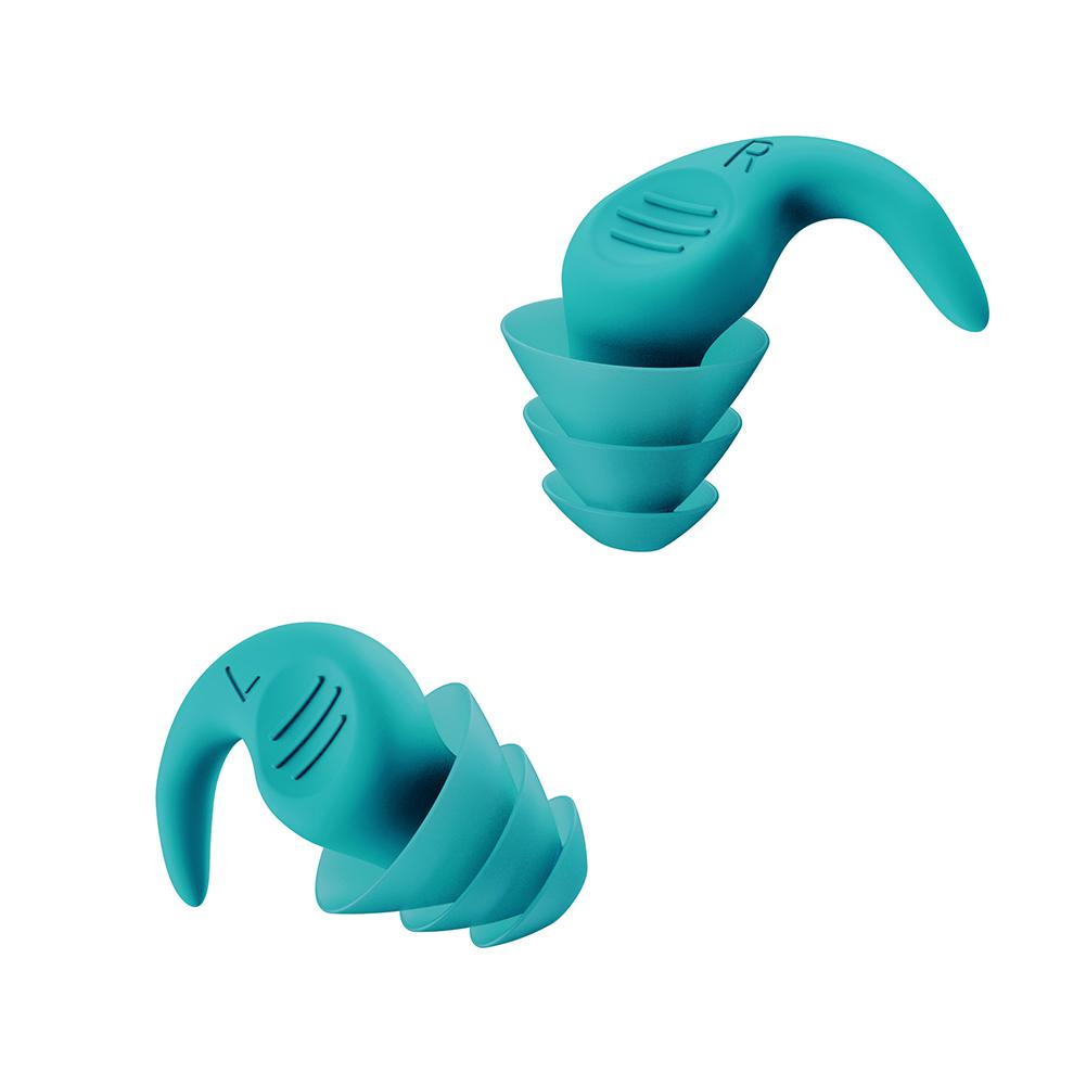 1 Pair Swimming Ear Plugs Reusable Water Sports Seaside Pool Accessories Ergonomics Sleeping Earplugs Noise Reduction