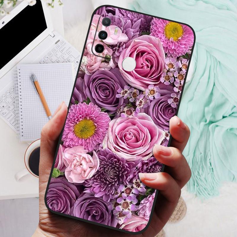 For OPPO A32 A53 A53S 2020 Case Lion Wolf Silicone Soft Back Cover For OPPO A15 A15S A35 Phone Case Protective Shell A53 2022