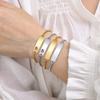 Kostenlos anpassbar Mama Liebhaber Edelstahl Herz Armbänder, Personalisierter Armreif Mädchen Jungen Name Datum Armband