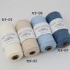 Sumire Craft Shop Cotton FIRST Large 150g 150g per Cone Summer Extra Thick Fresh 100% Yarn, COTTON, Capacity, (2-Pack), Approx. Roll, Approx. 150m,