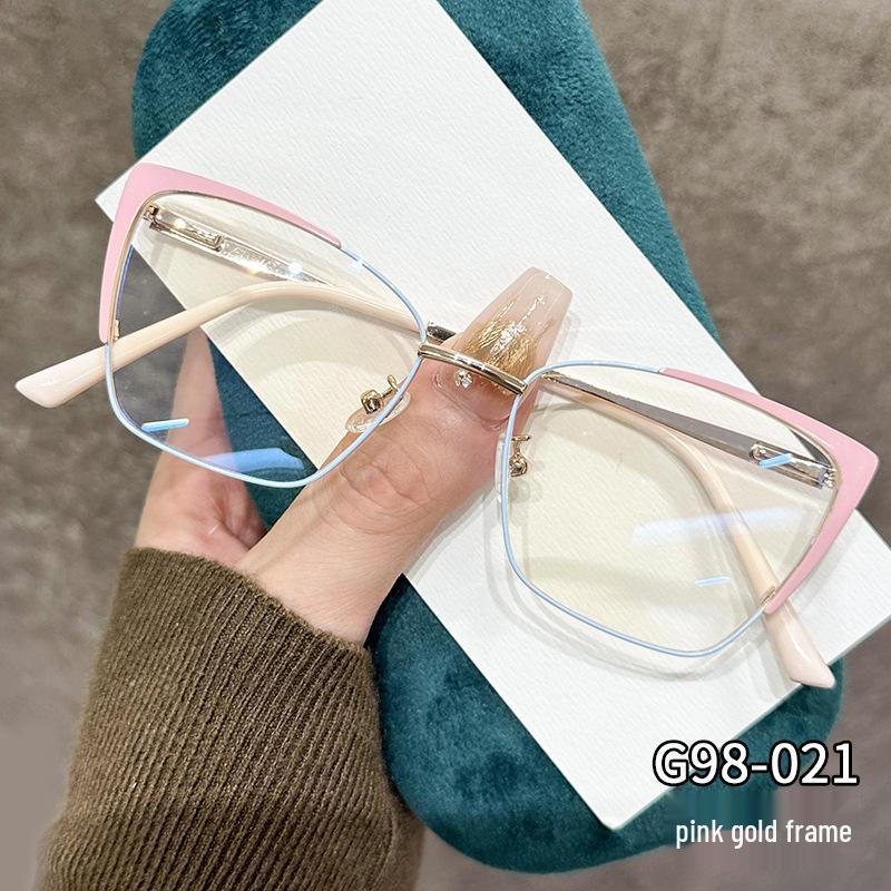 

Ultralight Anti-Blue Light Cat Eye Frame for Women - Can Accommodate Prescription Lenses.