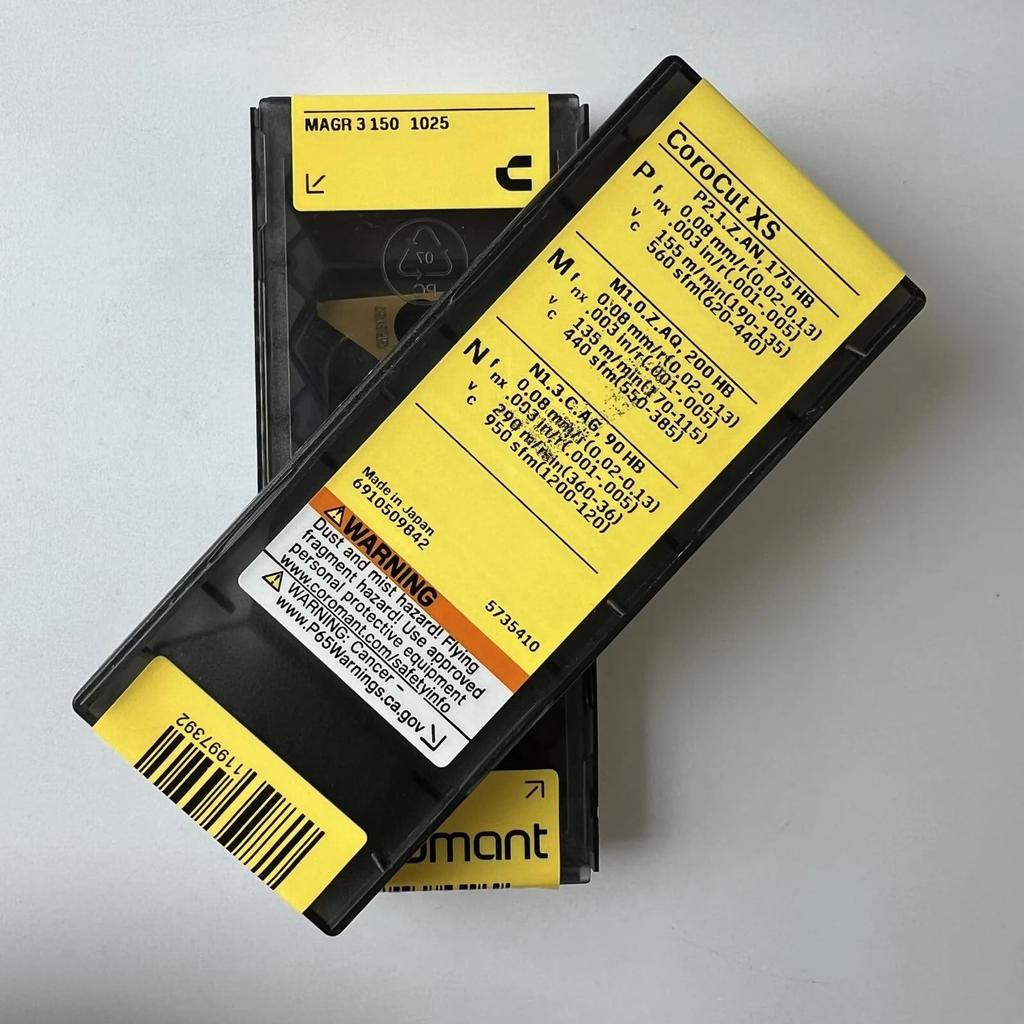 Original Sandvik / MAGR3150 1025 /CNC CARBIDE tool blade 10 Pcs