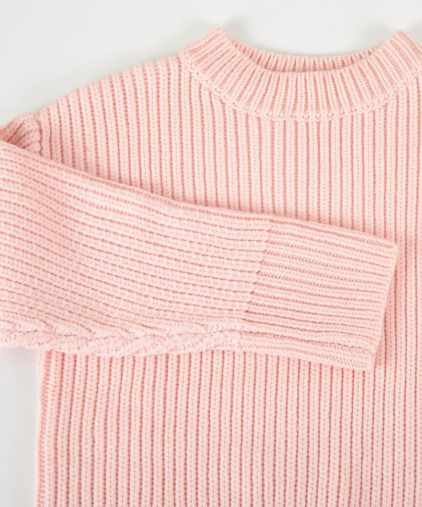 Yours Low Gauge Oversized Knit BCXU1490 Small Black Women's