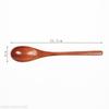 10PCS Natural Wooden Soup Spoon Elliptical Ergonomic Design Eco Friendly Tableware for Home Kitchen Cooking Dining