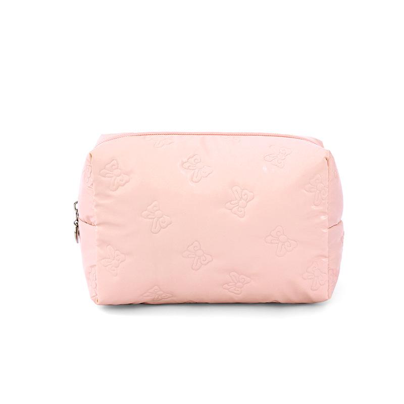 Octagonal Butterfly Makeup Bag: Large, Versatile, and Portable with Zipper