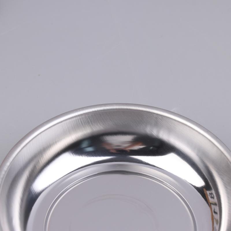 Circular Magnetic Parts Bowl 3"/4"/6" Magnetic Tray Screw Storage Tray Stainless Steel Tools Tray For Auto Suction Pad Tools