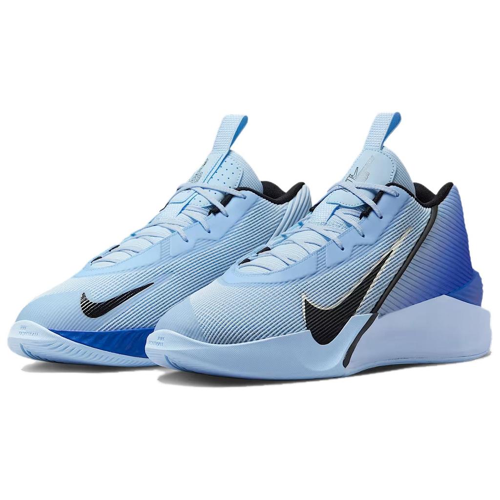 Nike G.T. Jump Academy Cushioning, Wear Resistant Low Top Basketball Shoes Men's Celestial Lazulite Blue Basketball Shoes HF1804-400