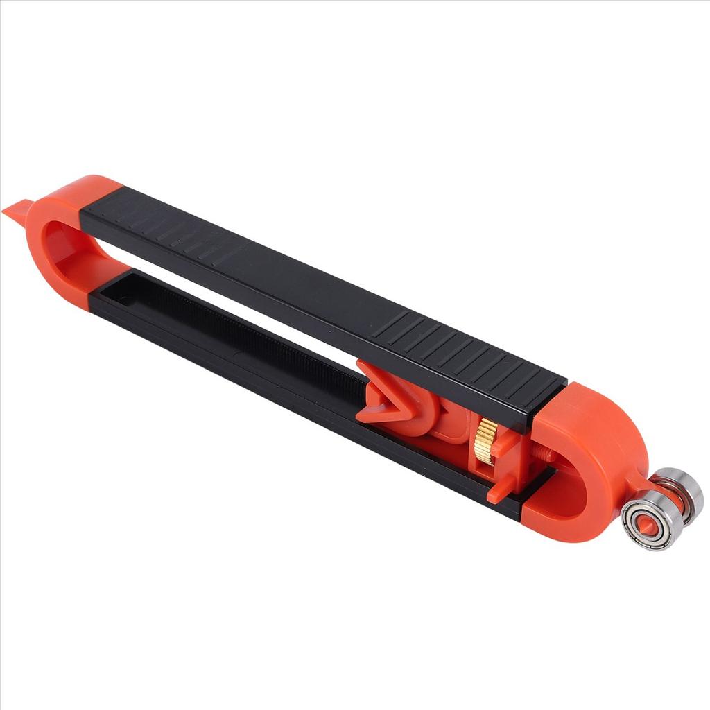 BHBL Contour Measuring Tool with Lock for Pencil - Wood Scribe Tool Edge Corner Measuring Profile Duplicator with 3 Pencils
