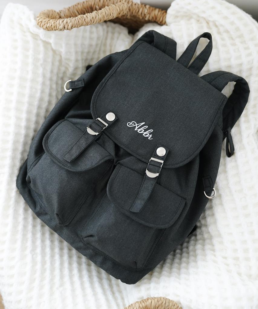 Abbr Snap Mini Backpack_Black Dot