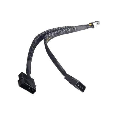 8Pin To Double 4Pin Servers Power Cable for R730 R720 Hard Drive Enclosure Power Supply Cord Systems Cable Management