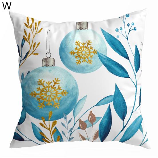 Mode Kudde Slipcover Dold Dragkedja Dekorativ Polyester Jul Hem Sovsal Hotell Kontor Kastkudde