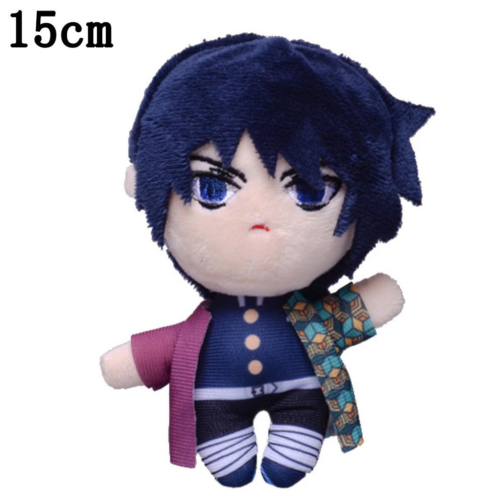 15Cm Anime Pendant Plush Demon Slayer Cartoon Figure Rengoku Kyoujurou Kochou Shinobu Tomioka Giyuu Hashibira Inosuke Toys Dolls