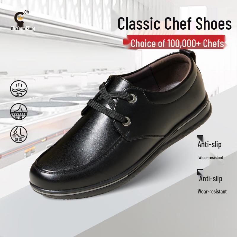 Chef King Men s Slip-Resistant Kitchen Work Shoes 41