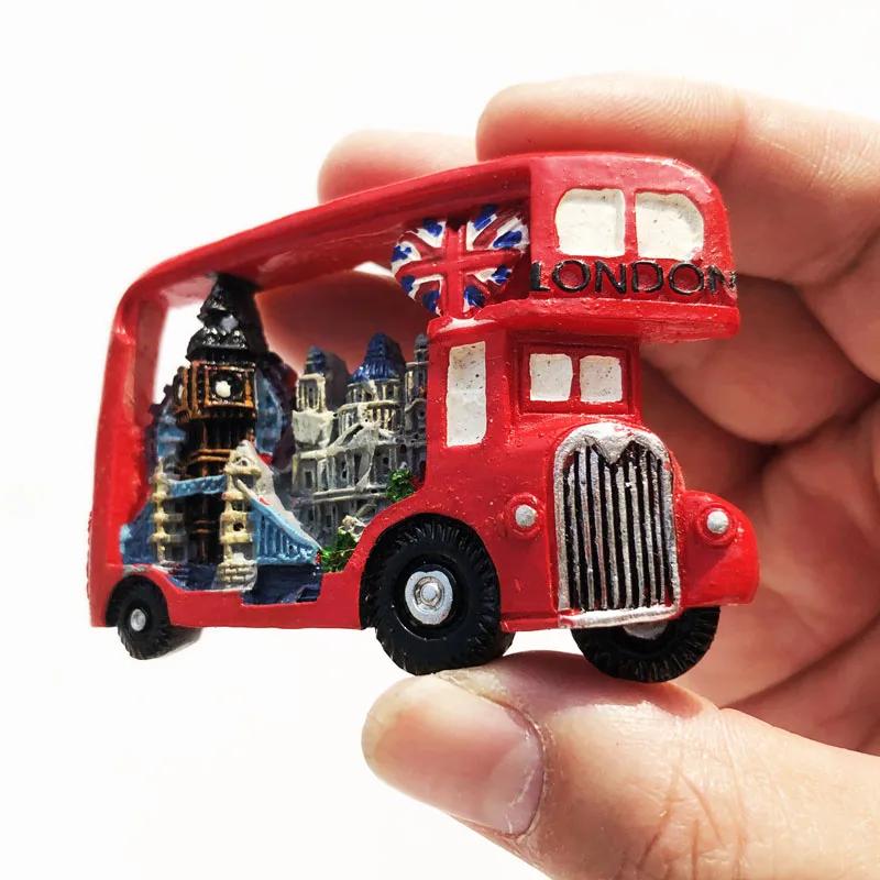 Britain Fridge Magnets London Tourist Souvenirs England Fridge Stickers Home Decor Wedding Gifts Photo Wall Magnetic Stickers