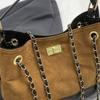Bag Women's 2025 New Autumn Rhombus Chain Bag Retro Versatile Xiaoxiangfeng Underarm Tote Bag One Shoulder Crossbody Bag