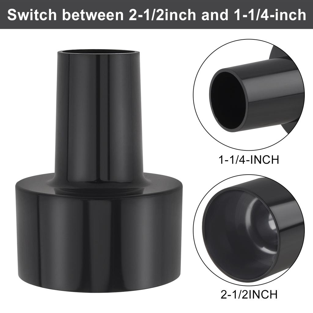 9pcs Household Cleaning Vacuum Cleaner Attachments Hose Adapter Soft Brush Kit Flexible Crevice Tool Vacuum Floor Cleaner Attachment