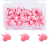 50/100/150Pcs Heart Push Pins Notice Board Thumb Tacks Pins for Office School Notice Board Display Picture Note Memos