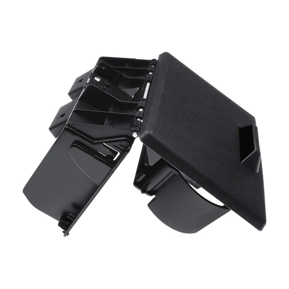 Black Front Dual Cup Holder 8C3Z2513562AF For Ford F250 F350 F450 F550 2008-2016