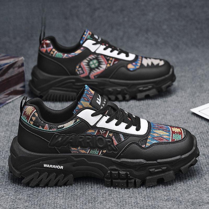 Shoes men's autumn new versatile trend platform dad shoes men's casual non-slip sports shoes men's trendy shoes