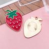 Strawberry Fruit DIY Korean Jewelry: Cute 3D Mini Pendant for Bracelets