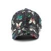 Women's Summer Sunscreen Butterfly Printed Hard Top Baseball Cap