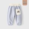 Warme Fleece-gefütterte Jogginghosen für Kinder - Herbst-/Winter-/Frühlingsstil, Dicke Outdoor-Schweißhosen für kleine und mittlere Kinder
