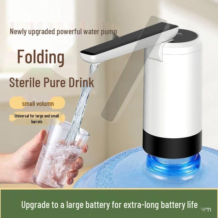 Tragbarer, faltbarer elektrischer Wasserpumpenspender für Flaschenwasser