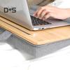 Scrivania Compatta per Laptop Supporto per Laptop con Poggiapolsi Maniglia Slot per Tablet Scrivania Multifunzionale da Ginocchio per Adulti Adolescenti Studenti