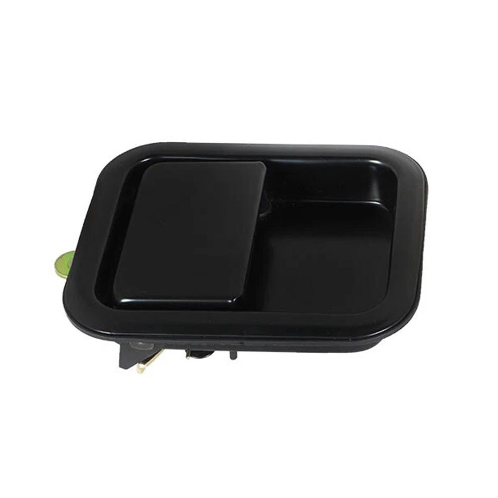 Driver Side Handle Black Front Left Door Handle Wear-resistant Material Non-deformation Design Robust Construction