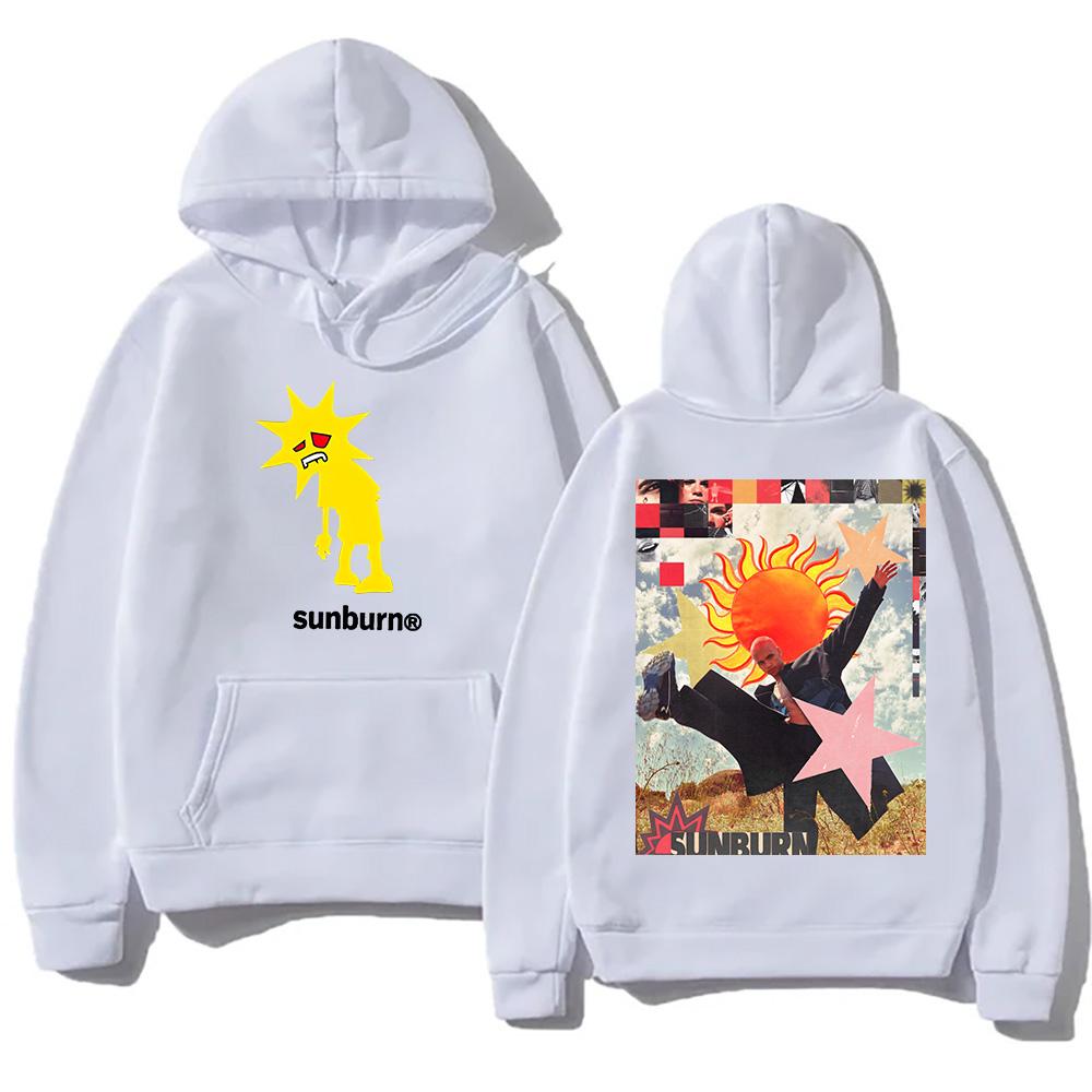 Vergiss mich nicht Sunburn Tour Pullover Dominic Fike Hoodie Streetwear Trend Übergroße Kleidung High Street Kapuzenpullover Popmusik
