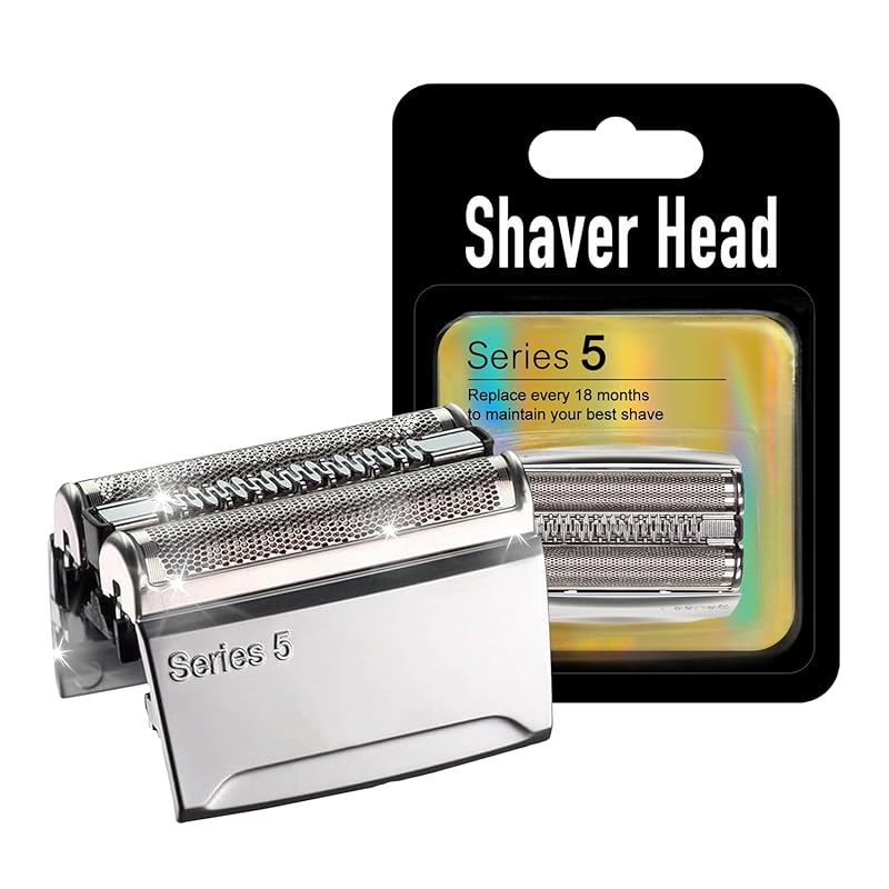 52S Series 5 Electric Shaver Replacement Head for Men Razor Shaving Blades Compatible with 52S Replacement Electric Shaver Heads Braun Series 5: 52S